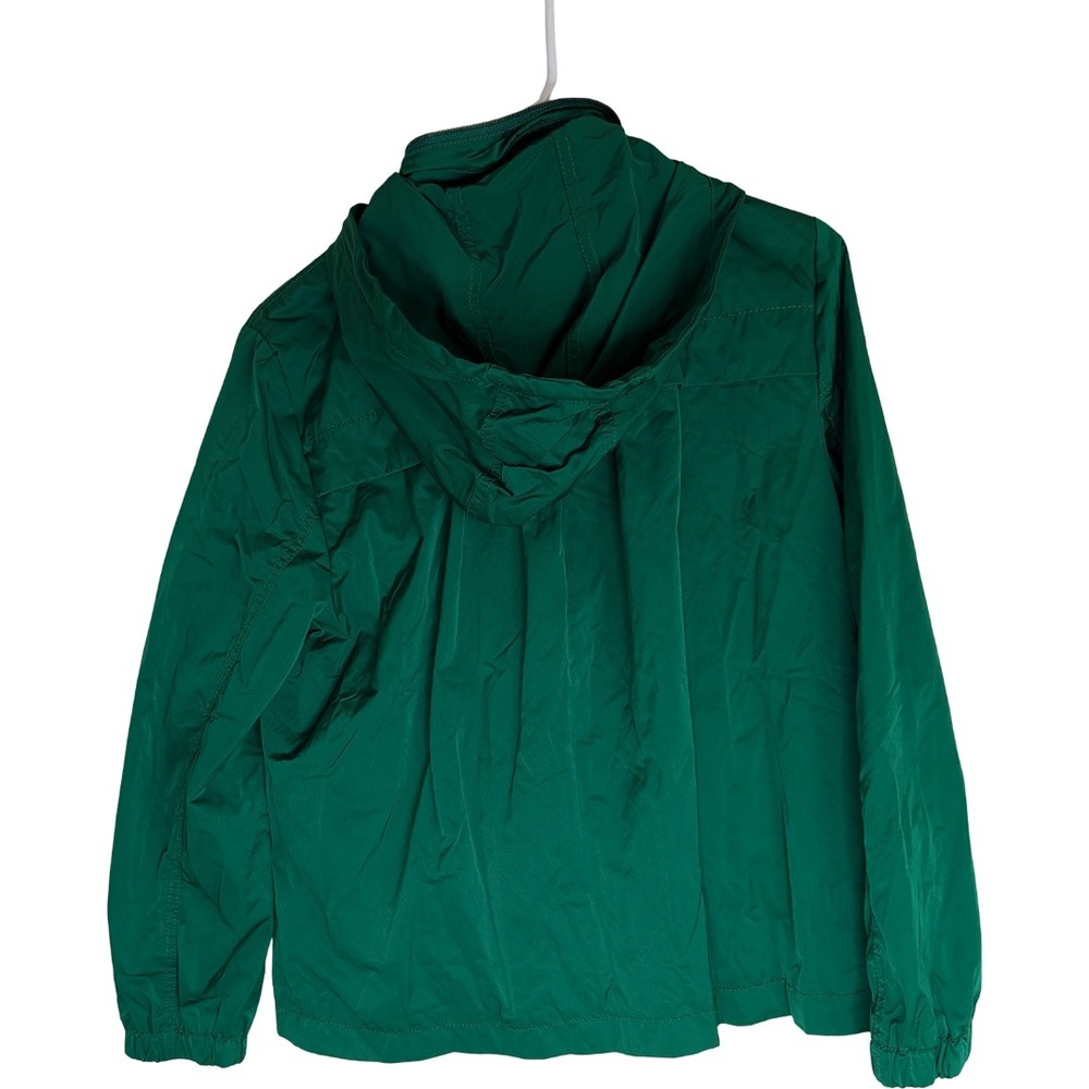 Liz Claiborne Windbreaker Womens Small Green Hooded Full Zip Mesh Lined Jacket - Picture 8 of 16